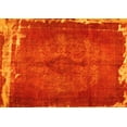 thumbnail image 1 of Ahgly Company Machine Washable Indoor Rectangle Persian Yellow Traditional Area Rugs, 5' x 8', 1 of 4
