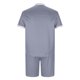 thumbnail image 5 of Mens Casual Pantalones Turndown Cuello Manga Corta Mitad Cremallera Blusa Y Bolsillos Pantalones Traje Deportivo para Diario, 5 of 9