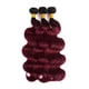 thumbnail image 4 of Hair Bundles YOUNGHANN Burgundy Wave 30 35 40 cm 1B/99J, 4 of 7