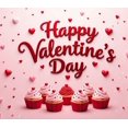 thumbnail image 4 of LUUFILx Valentine's Day Decoration Romantic Rose Heart Banner for Party Supplies Photography Backdrop Celebration Props Background Decor, 4 of 8