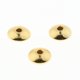 thumbnail image 3 of 10 Paquetes de Brazalete de Bricolaje perfecl para Pendientes de Abalorios Collares 0,4 cm oro, 3 of 7