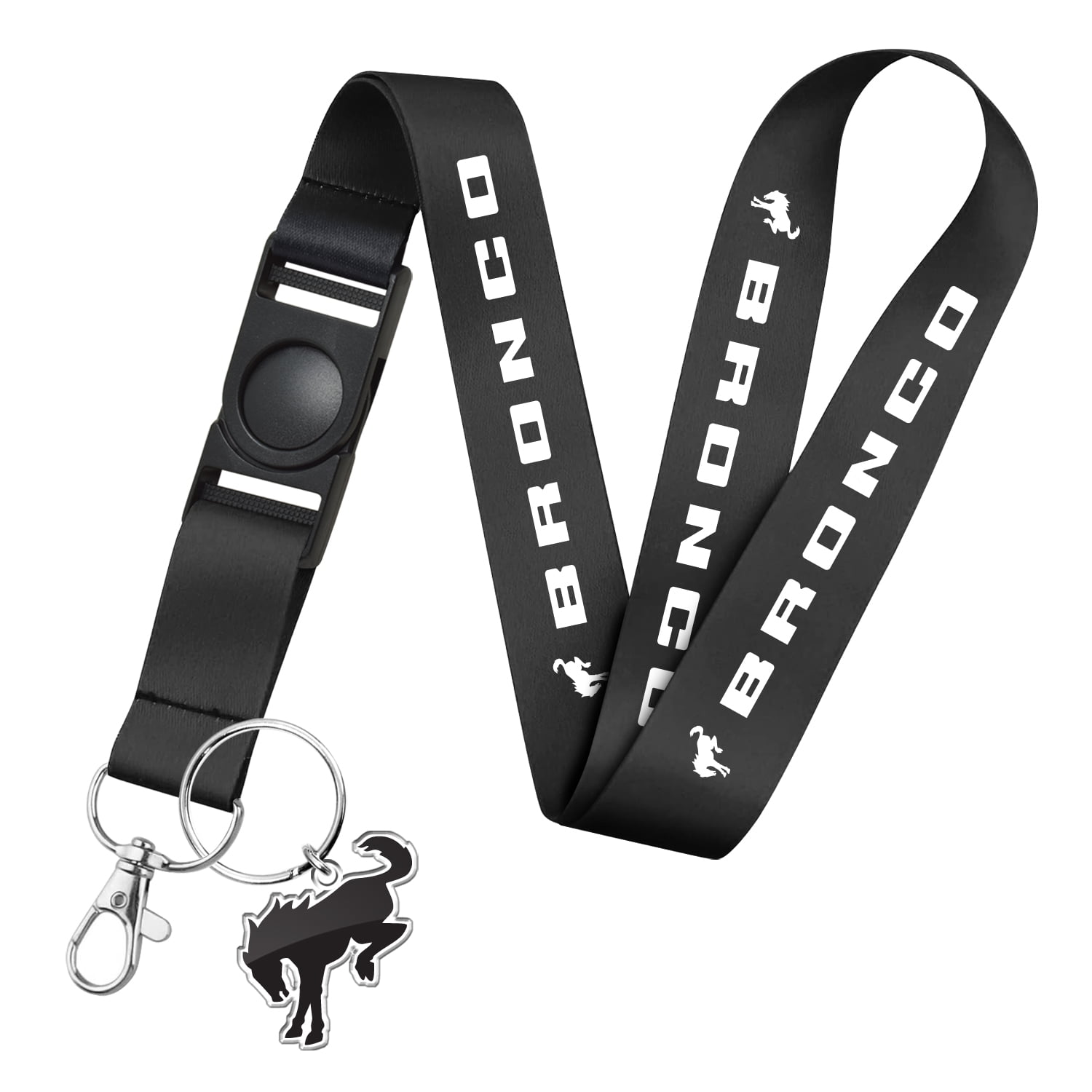 IPick Image Official Dodge Viper Keychain - Real Black Carbon Fiber With Gunmetal Metal Case, Large Hexagonal Pendant - View #6