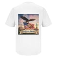 thumbnail image 3 of USPEED God Bless America Statue of Liberty Bald Eagle US Flag 1776-2026 USA 250th Anniversary Fireworks Patriotic Graphic T-Shirt, Independence Day Short Sleeve Crewneck Casual Top for Men Women, 3 of 5