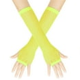 thumbnail image 1 of 80s Fishnet Gloves For Women And Girls In Theme Costume Accessories, 1 of 3