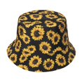 thumbnail image 2 of Flor sombrero verano viaje cubo sombrero protección sor Reversible visor gorra al aire libre para hombres y mujeres Soledad Sombrero de copa, 2 of 10