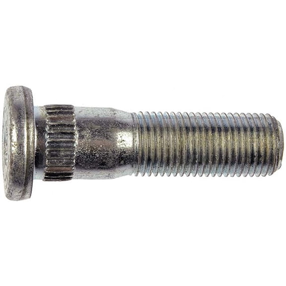Dorman 610-282.1 9/16-18 Serrated Wheel Stud - .655 In. Knurl, 2-3/32 In. Length