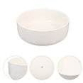 thumbnail image 3 of Raindrops White Ceramic Planter Pot Stand for Home Office Decoration, 3 of 5