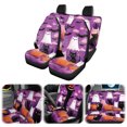 thumbnail image 2 of KNFATEQVEDG Halloween Car Seat Covers Universal Fit Front and Back Set Auto Accessories for Holiday And, 2 of 8