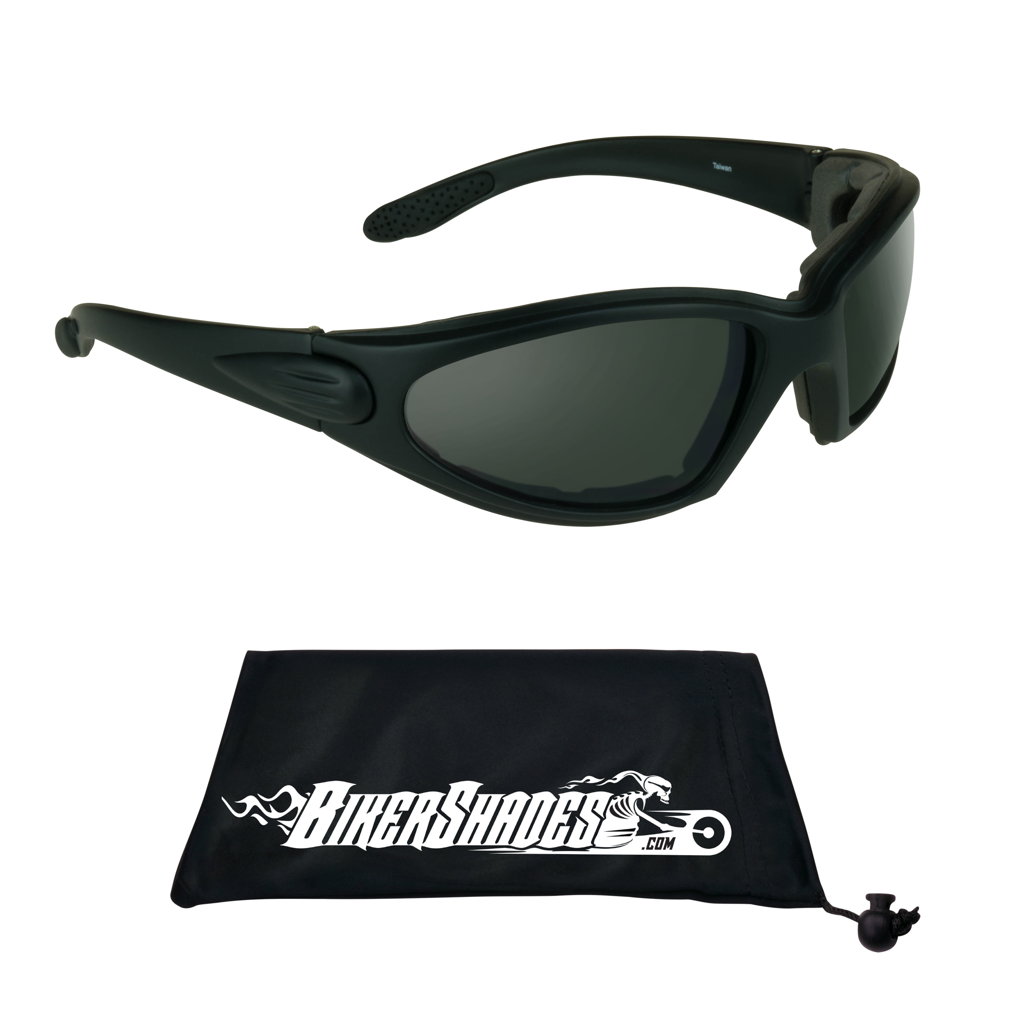 Bikershades Motorcycle Riding Glasses Foam Padded Mens