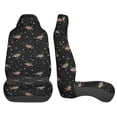 thumbnail image 3 of Sikiie Mallards And Snowflakes Car Seat Protector 2 Pack Car Seat Cushion Mat, Car Seat Covers for SUV, Truck, Van, 3 of 7