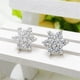 thumbnail image 4 of Xihbxyly Ofertas Diarias Pendientes In Moda And Form Of Copo de Nieve para Mujer, Pendientes In Diamantes de Imitación, 4 of 5