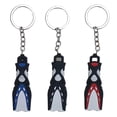 thumbnail image 1 of 3 paquetes de con de buceo, regalo de buzo con encanto para navegar, colgante con Baoblaze Llavero de aleta de buceo, 1 of 8