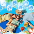 thumbnail image 3 of Manta de playa Drydiet extragrande, 300 x 280 cm, impermeable a la arena, 3 of 8