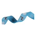 thumbnail image 1 of jifeng Christmas Ribbon 10 Meters Long Decorative Ribbon for Festival Wreath Crafts Blue, 1 of 9