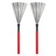 thumbnail image 2 of Palos de cepillo de tambor de alambre de Metal cepillos de Likrtyny percusión Musical de tambor de madera para principiantes accesorios de limpieza profesional, 2 of 8