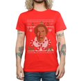 thumbnail image 4 of Elf Mens Christmas Fair Isle T-Shirt, 4 of 6