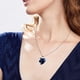 thumbnail image 5 of Collar onlyliua en Forma Colgante de Corazon de Cristal en Sistema Solar y galaxia, 5 of 6