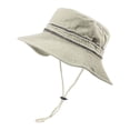 thumbnail image 4 of SUYIDA Washed Denim Fisherman Sun Hat for Outdoor Summer Fashion Casual Hiking and Everyday Wear, 4 of 5