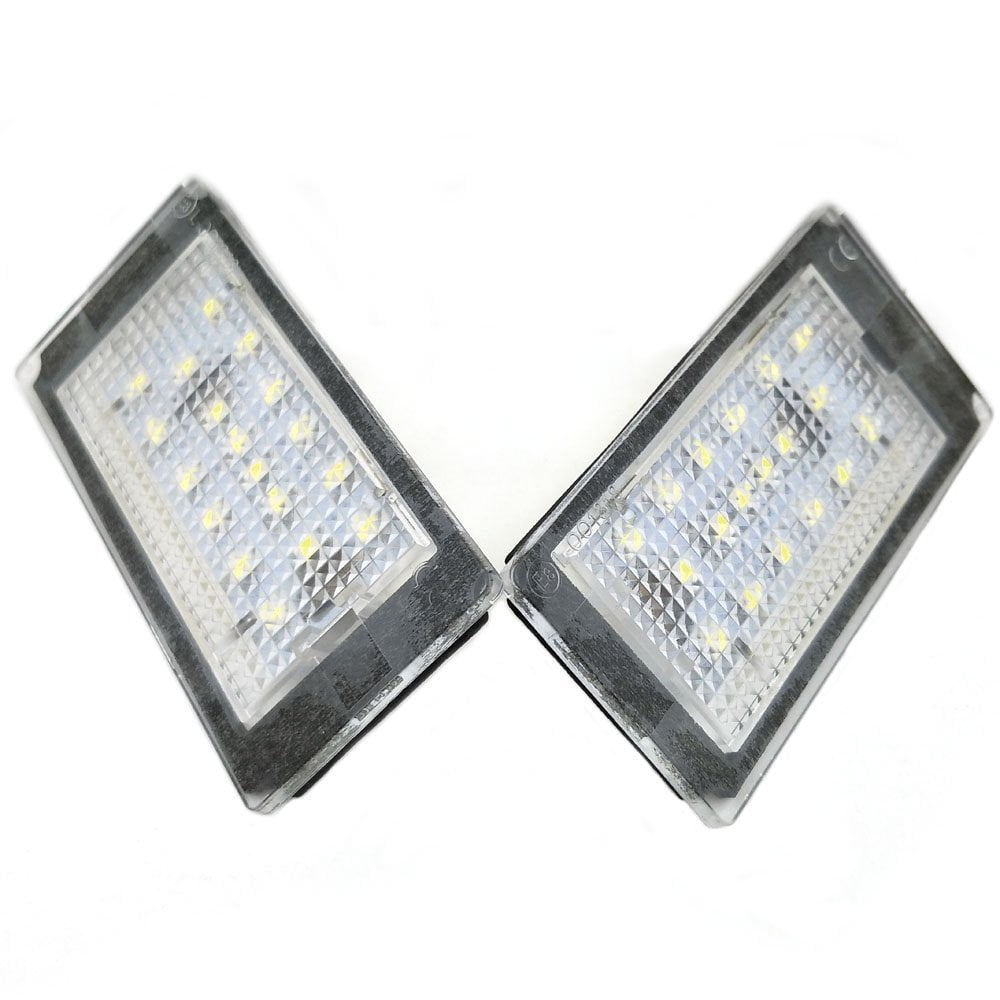 Nikauto 6000K License Plate Light 18 LED Number Plate Lamp for BMW E46 2D 1998-2003