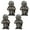style3, variant on ICERUN 4Pcs Garden Gnomes,Resin Knight with Axe Sculpture Garden Decorations,Guardian Imagery Lawn Ornaments,Style1
