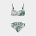 thumbnail image 1 of Soldes Aujourd'hui Liquidation Iumwxz Ensembles de Bikini Triangle à Bretelles Spaghetti Mignons Maillots de Bain pour Femmes Imprimé Floral Ensembles de Bikini Col Rond pour Femmes Rendez-Vous Nouvelles Arrivées, 1 of 4