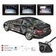 thumbnail image 2 of Vehicle Backup Camera Waterproof 150° View Angle HD Universal Vehicle Rear View Camera System for Car Vehicle CAM982AHD C Silver, 2 of 3