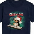 thumbnail image 3 of Gremlins - Holiday Gizmo Plays Keyboard - Men's Short Sleeve Graphic T-Shirt, 3 of 5