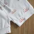 thumbnail image 5 of Seyurigaoka Baby 2-piece Outfit Set Sun Print Tank Top+Shorts Set for Kids Boys Girls, 5 of 7