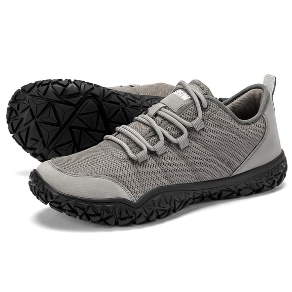 Barefoot Shoe men Casual Sneakers,Wide Toe Box Shoes men Zero Drop Barefoot Shoe Men,Minimalist Trail Running Shoe,Non-Slip Lightweight Breathable Comfortable Fashion Walking Hiking Shoes