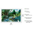 thumbnail image 2 of Iao Valley - Maui Hawaii - From an Original Color Painting by Ari Vanderschoot - Master Art Print (Unframed) 12in x 18in, 2 of 4