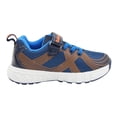 thumbnail image 4 of Tenis Niño Luces Dinosaurio Bubble Gummers Ikon Azul/verde azul marino 17, 4 of 7