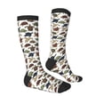 thumbnail image 3 of Haiem Various Turtle Socks, Funny Novelty Crazy Design Cotton Socks Sports Socks Knee High Socks For Men, Women,1Pairs - Gift For Working Friends, 3 of 9