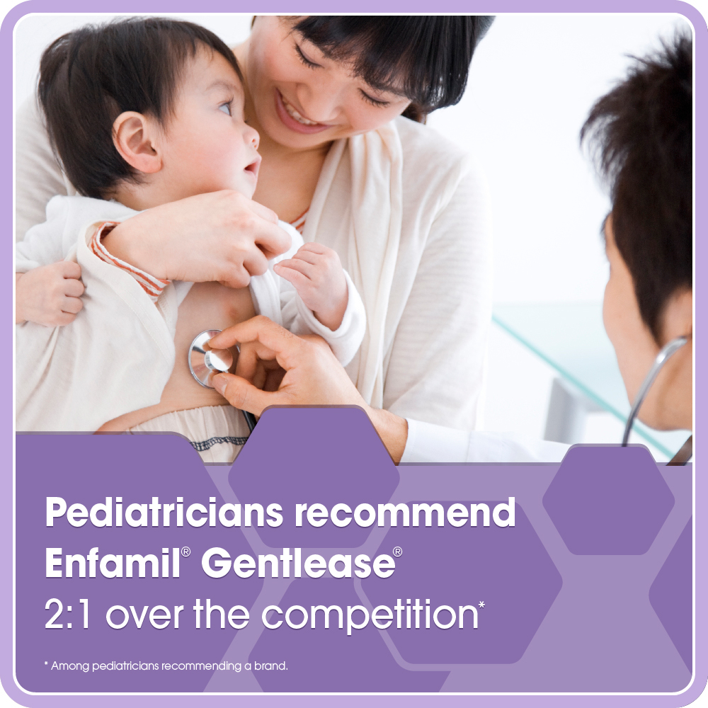 Enfamil PREMIUM Gentlease GMO-Free Powder Baby Formula, 21.5 oz Tub - image 3 of 13