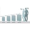 thumbnail image 3 of 20 Inch POLYCARBONATE CARRY ON - MAGENTALEOPARD, 3 of 3
