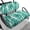 Monstera Leaf Pattern, variant on Pzuqiu Golf Cart Seat Covers and Backrest Cover Breathable, for Outdoor, Washable Seat Cover Protector, Compatible with Yamaha Club Car Precedent Seat