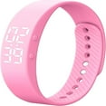 thumbnail image 1 of CUITING Non-Bluetooth Fitness Tracker Watch Pedometer Digital Step Counter Calorie Counter Distance Activity Tracker Alarm LED Fitness Watch IP65 Water Resistance, 1 of 11