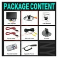 thumbnail image 7 of HD 1920*1080 7 Inch IPS Screen AHD Car Parking Monitor With AHD 1080P Fisheye Lens Rear View Backup Camera ,Flexible Double Bracket Installation, 7 of 7