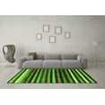 thumbnail image 3 of Ahgly Company Indoor Rectangle Abstract Green Modern Area Rugs, 6' x 9', 3 of 4
