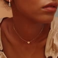 thumbnail image 3 of Yazi  Gold Initial Heart Necklace-14K Gold Filled Handmade Dainty Personalized Letter Heart Choker Necklace Gift for Women Necklace Jewelry, 3 of 11