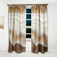 thumbnail image 2 of Designart 'Geode Marbled III' Traditional Curtain Panel, 2 of 5