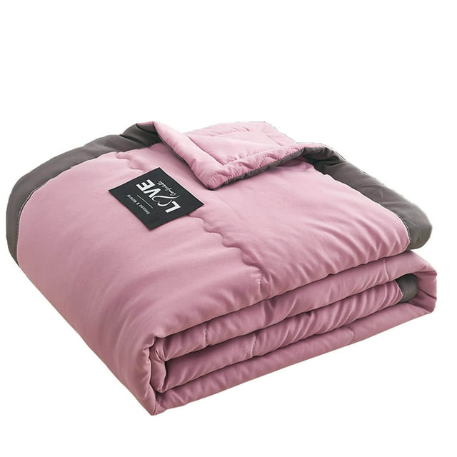 Affordablo Clearance Summer Blanket Thin Lightweight Breathableats Summer Weighted Blanket Cooling Soft Breathable Silk Smooth Lightweight Summer Comforter 18x18