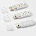 thumbnail image 5 of 2Pcs USB Night Light, Mini LED Light, Compact LED Bulb Light with Soft Illumination for Car, Bedroom, Nursery, Bathroom, 5 of 8