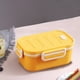 thumbnail image 4 of Bolsa Almuerzo 3 Compartimentos 1000 ML 2 Capas Para Niños, Contenedores De Almuerzo Para Adultos, Sellado Hermético, Microondas, Portátil, De Acero Inoxidable, Para Oficina, 4 of 9