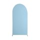 thumbnail image 1 of Cubierta para arco de boda de 7,2 pies, cubierta para soporte de arco de boda ajustable, parte superior redonda para fiesta de cumpleaños, banquete, decoración, azul cielo, 1 of 5
