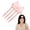 Pink, variant on Wireless Heated Volumizing Root Lift Clip,2-Temperature Control Hair Crown Lifting Styler Booster,Hair Volume Clip for Women