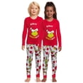 thumbnail image 2 of Dr. Seuss Unisex Kids Grinch Matching Family Pajamas Set, 2-Piece, Sizes 6-12, 2 of 11