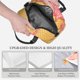 thumbnail image 3 of Fotbe Bolsa de Almuerzo con Estampado, Lonchera Aislada, Contenedores de Comida Reutilizables Tipo Cooler a Prueba de Fugas, 3 of 7
