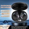 thumbnail image 2 of Cateissary Auriculares ABS de duración de batería súper larga para modos de traducción de múltiples escenarios cómodos de usar Cables de audio/vídeo Negro, 2 of 3