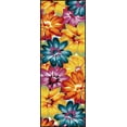 thumbnail image 3 of Tayse Symphony Area Rug SMP1005 Contemporary Multi Petals Buds 5' 3" x 7' 3" Rectangle, 3 of 3