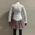 thumbnail image 4 of 2 Pack 1: 6 De Colegiala Para Mujer Trajes De Cosplay Japoneses Plisada Con Y, 4 of 9